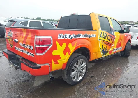 2014 Ford F-150 Limited z USA, uszkodzony, nr VIN 1FTFW1CT4EFB46460